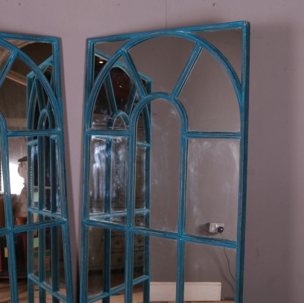 Pair of Georgian Style Window Mirrors View II