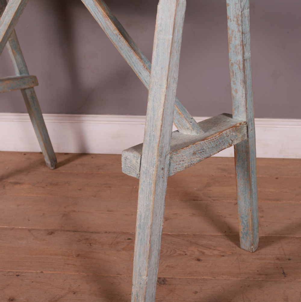 French Scrubbed Trestle Table View II