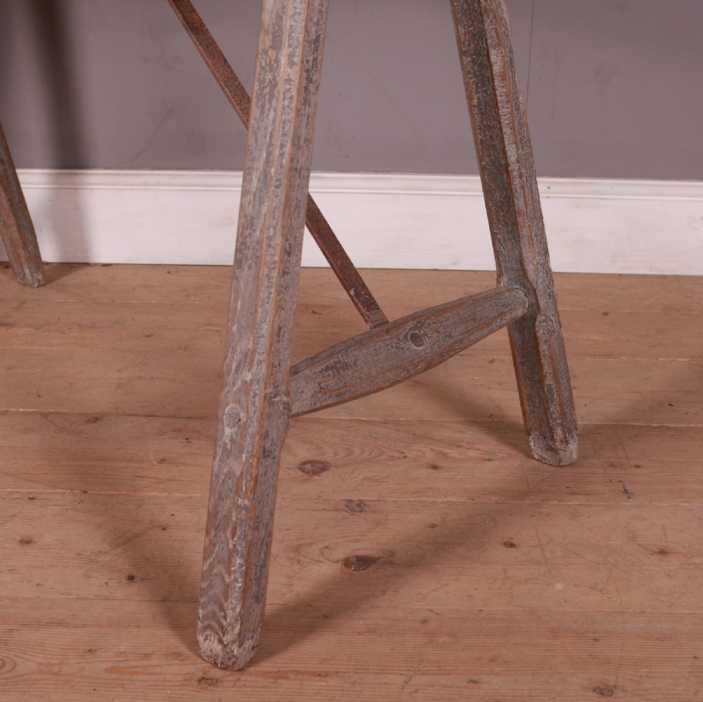 French Scrubbed Trestle Table View II