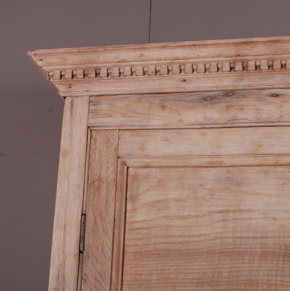 English Bleached Oak Linen Cupboard View IV