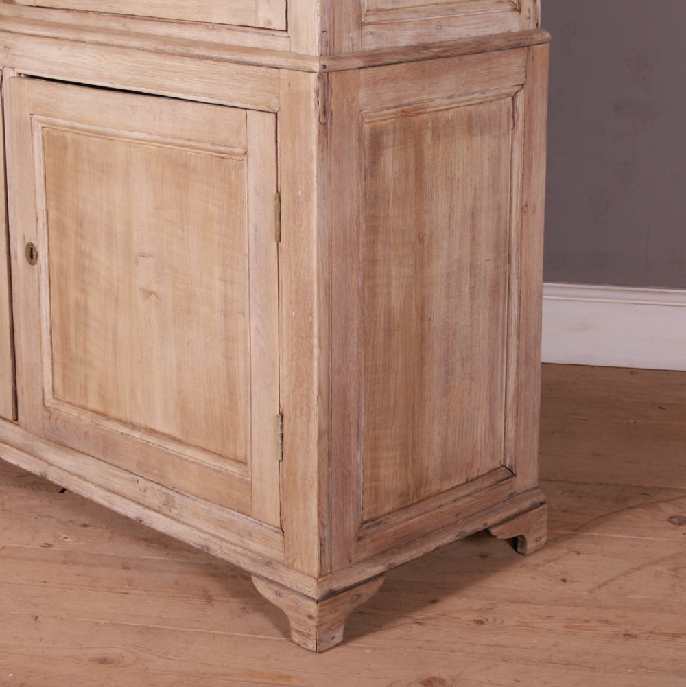 English Bleached Oak Linen Cupboard View VII
