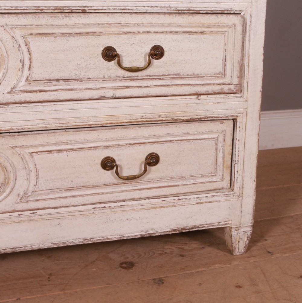 Belgian Painted Oak Commode View V