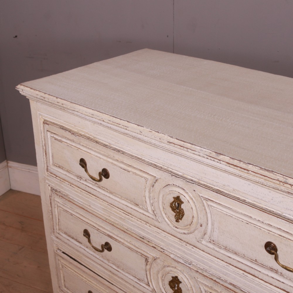 Belgian Painted Oak Commode View VII