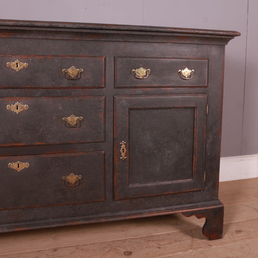 18th Century Painted Dresser Base View IV