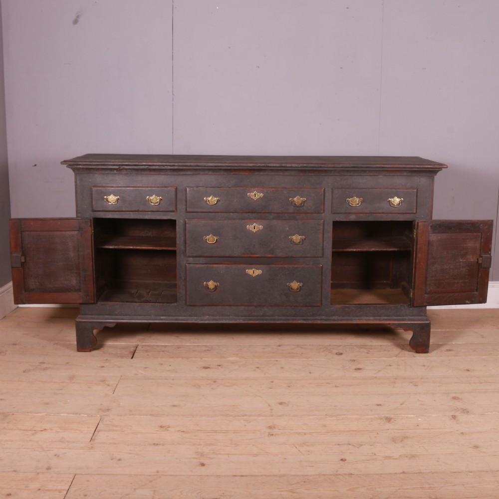18th Century Painted Dresser Base View VII