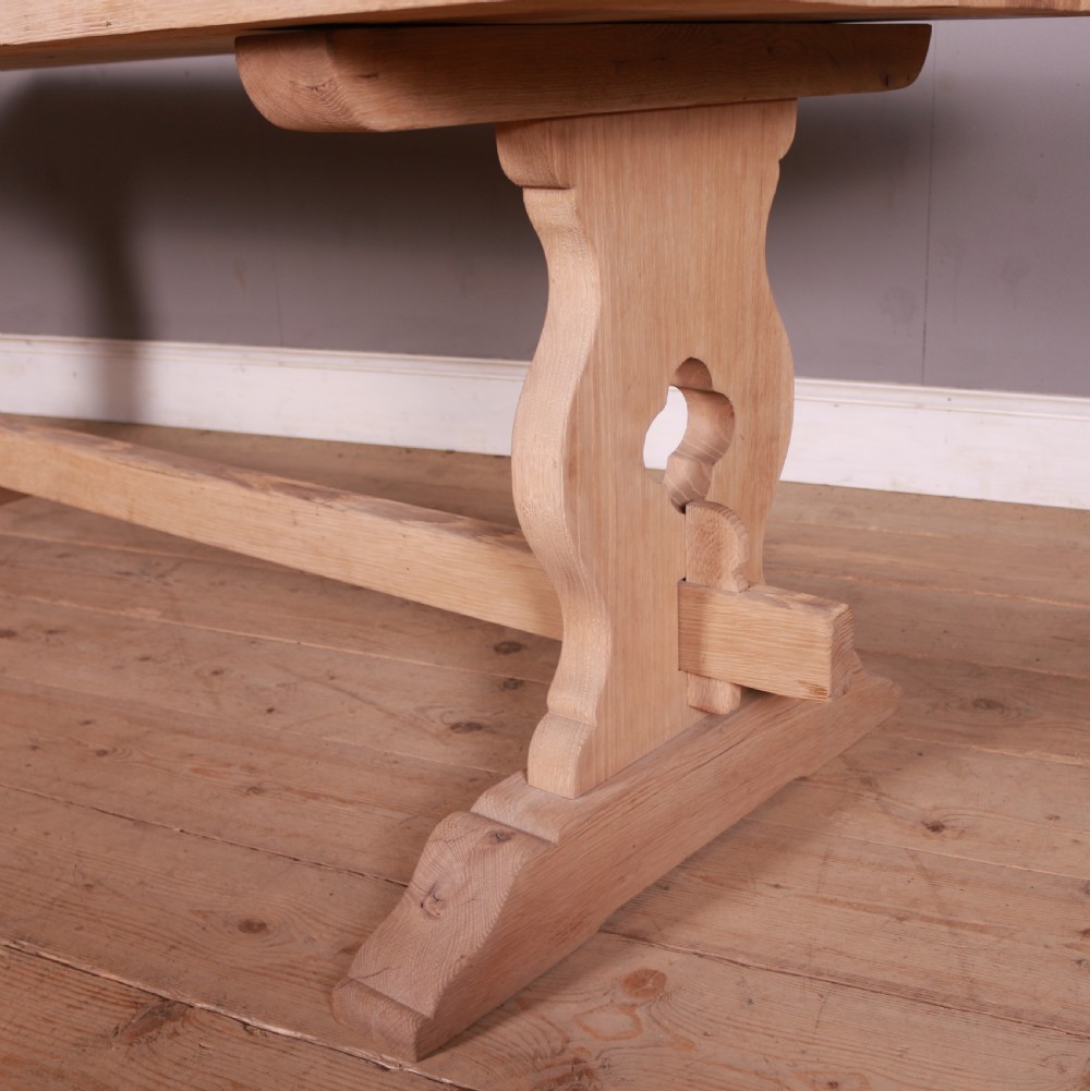 Antique French Trestle Table View II