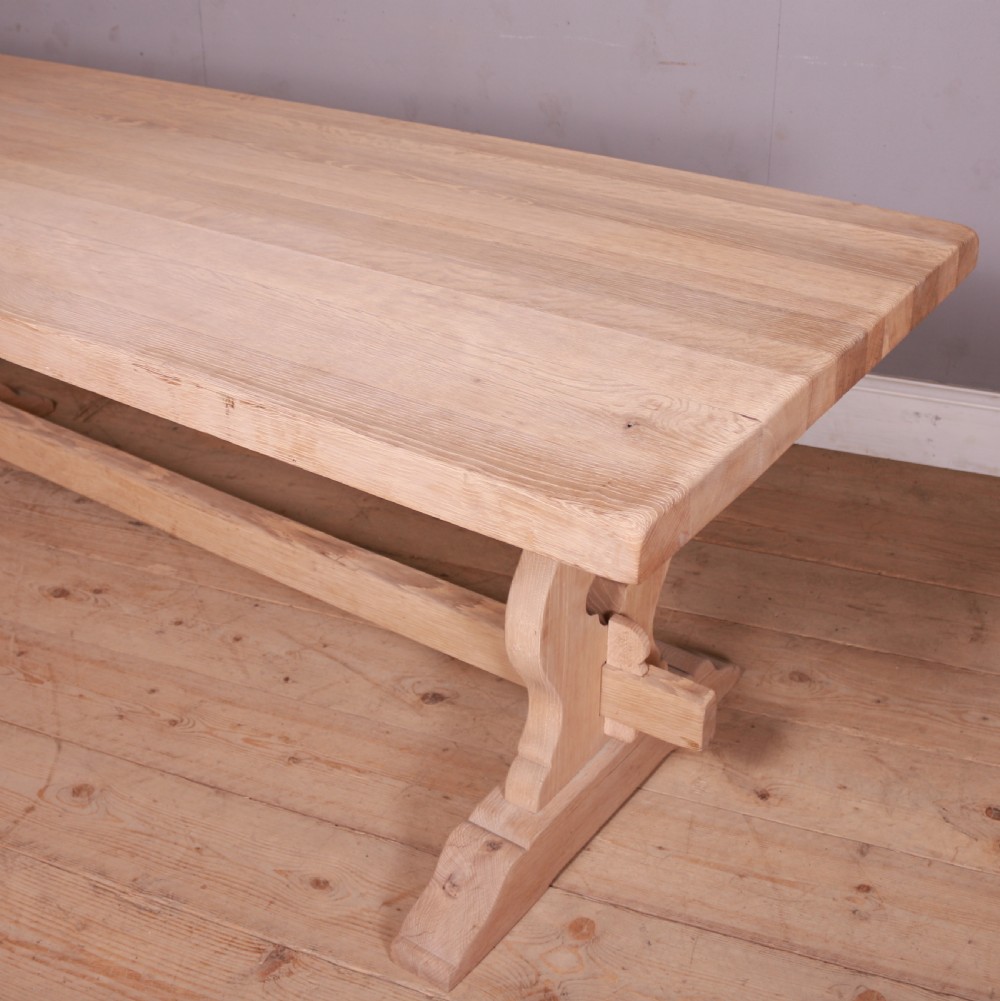 Antique French Trestle Table View III
