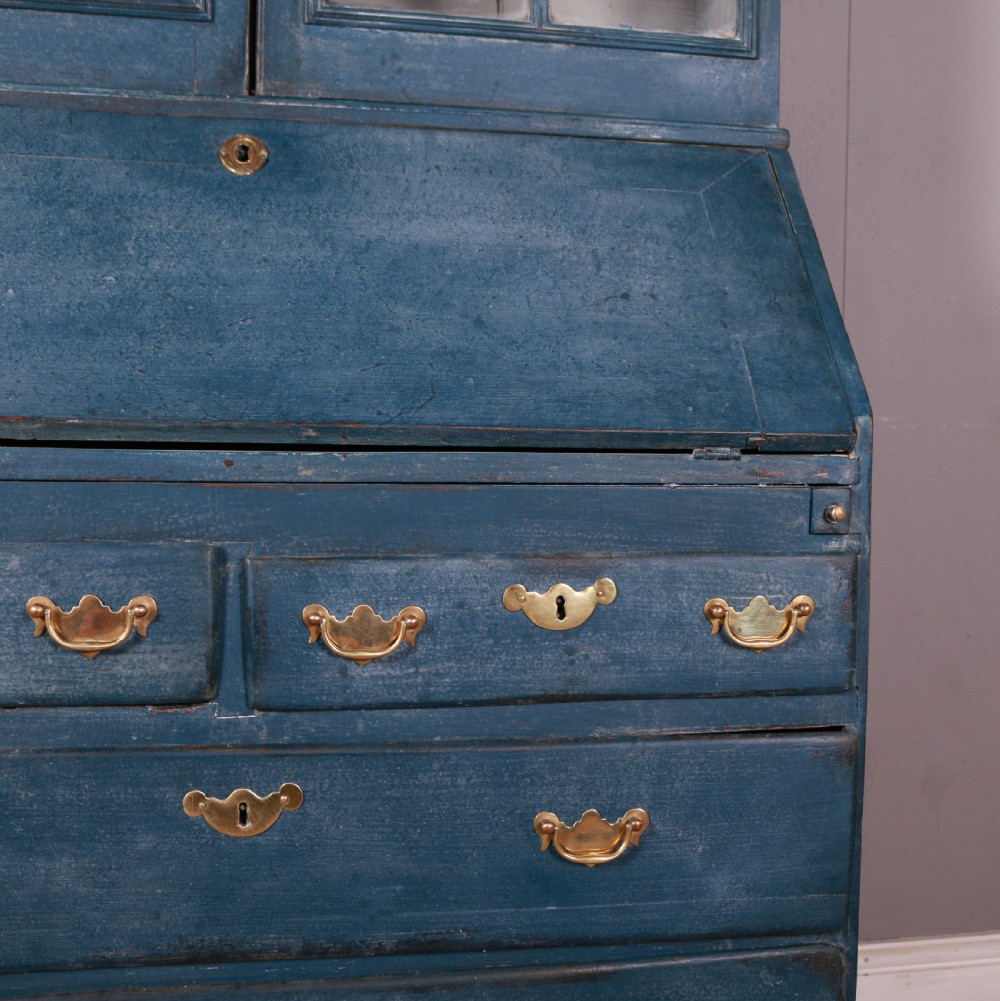 18th Century English Bureau Bookcase View VI