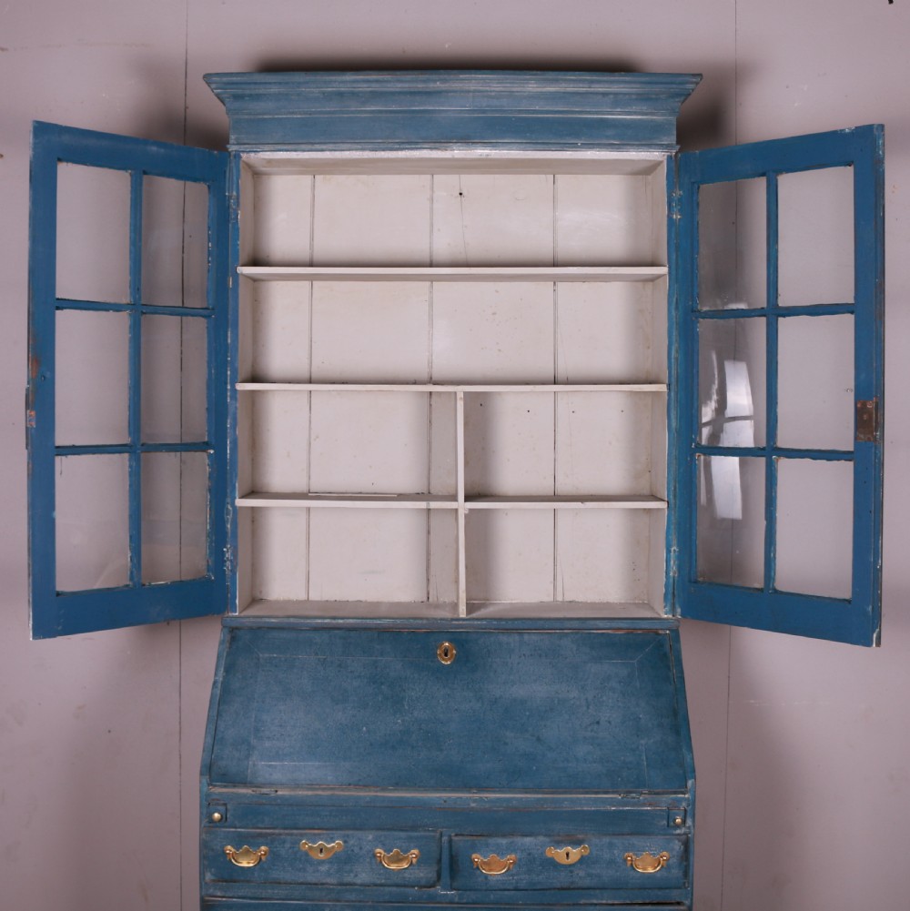 18th Century English Bureau Bookcase View XI
