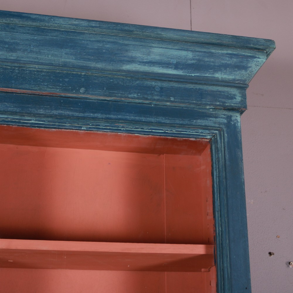 English Painted Pine Bookcase View IV