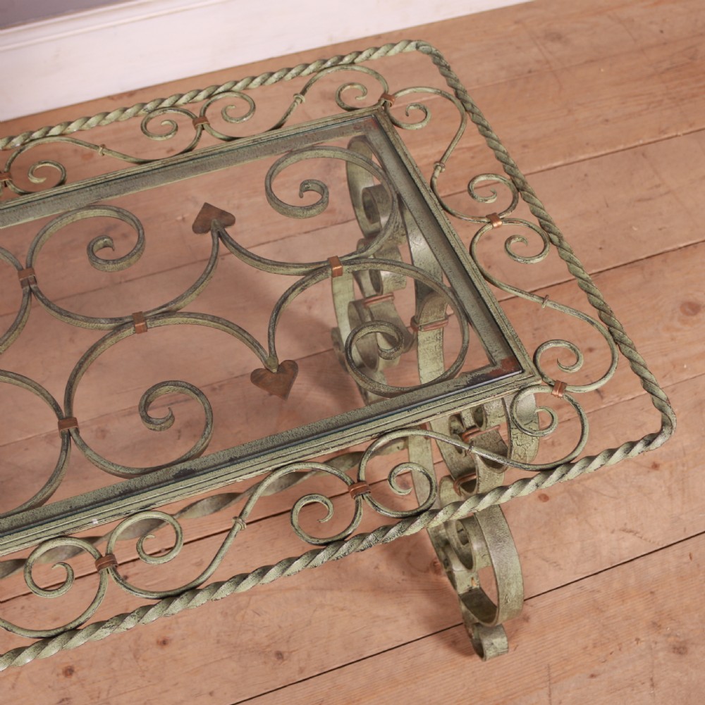 Spanish Metal Coffee Table View VI