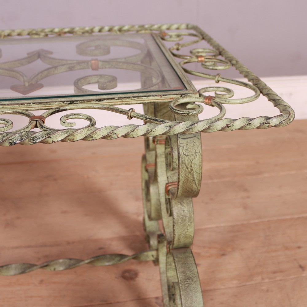 Spanish Metal Coffee Table View VII