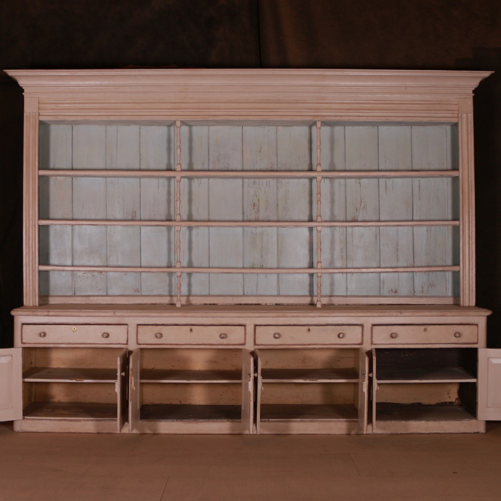 Huge English Country House Dresser View XI