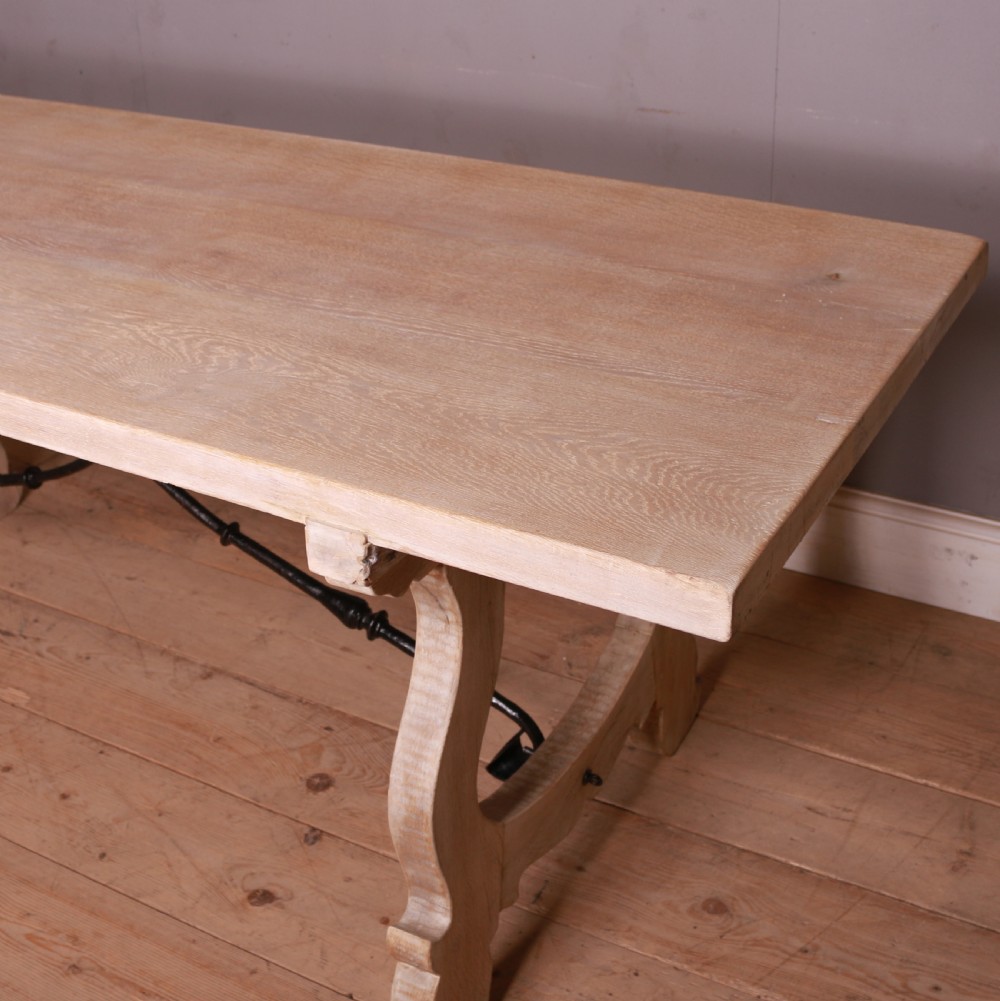 Spanish Oak Dining Table View IX