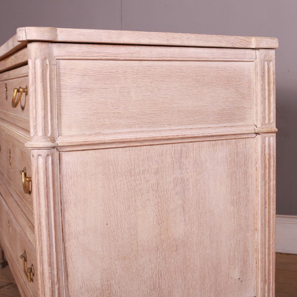 French Bleached Oak Commode View IV