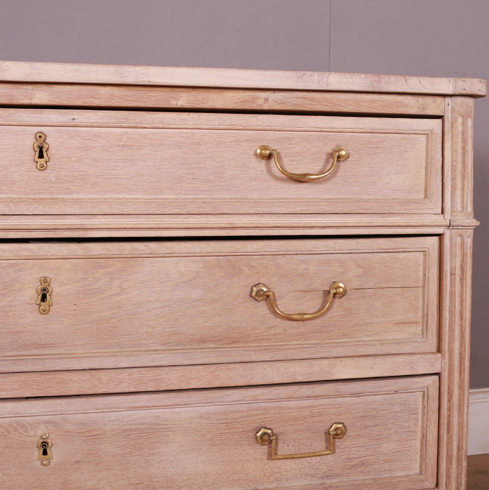 French Bleached Oak Commode View VIII