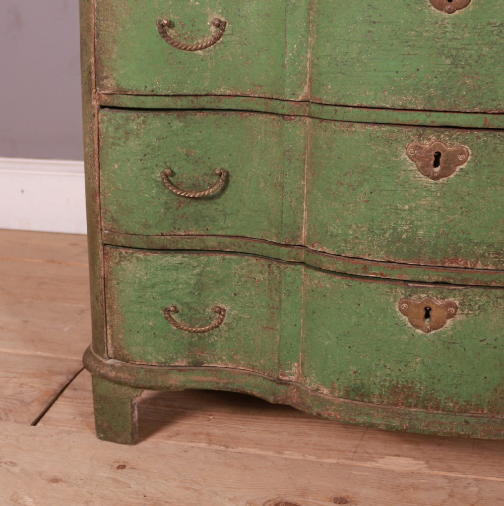 18th Century Dutch Serpentine Front Commode View II