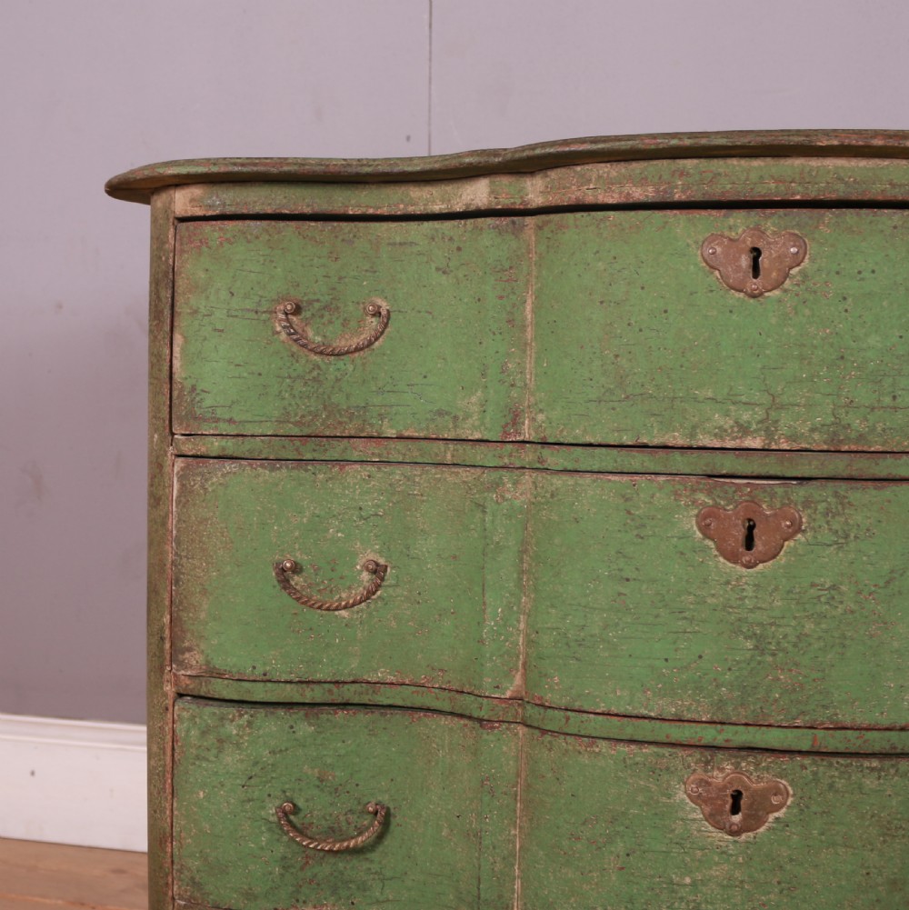 18th Century Dutch Serpentine Front Commode View III