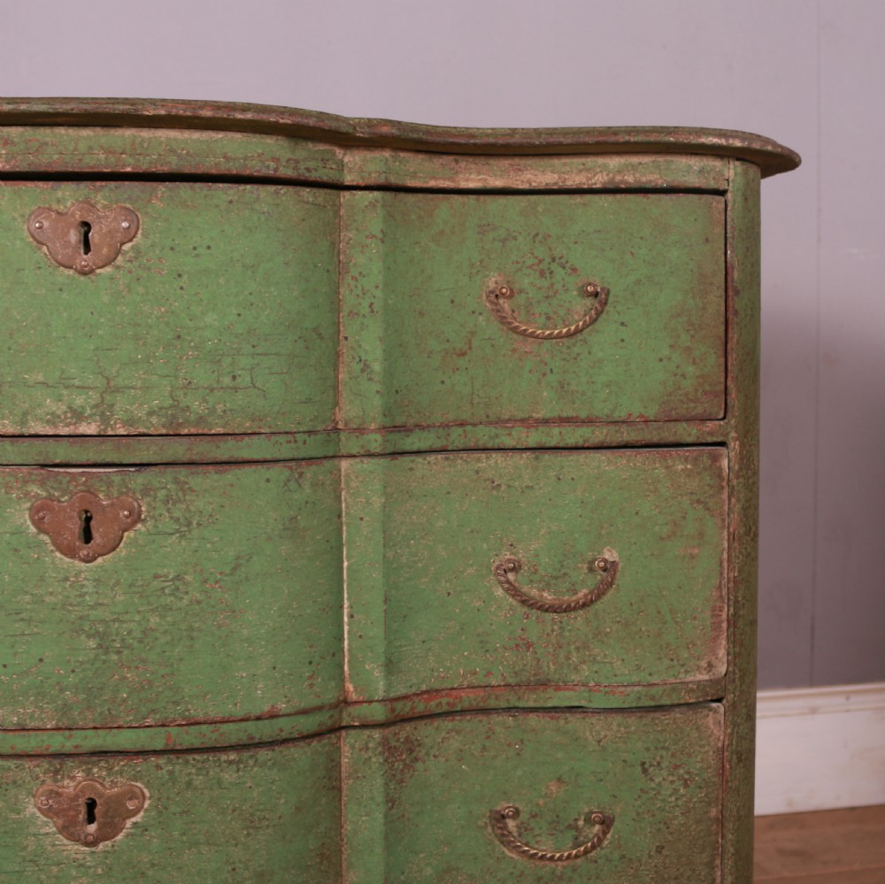 18th Century Dutch Serpentine Front Commode View IV
