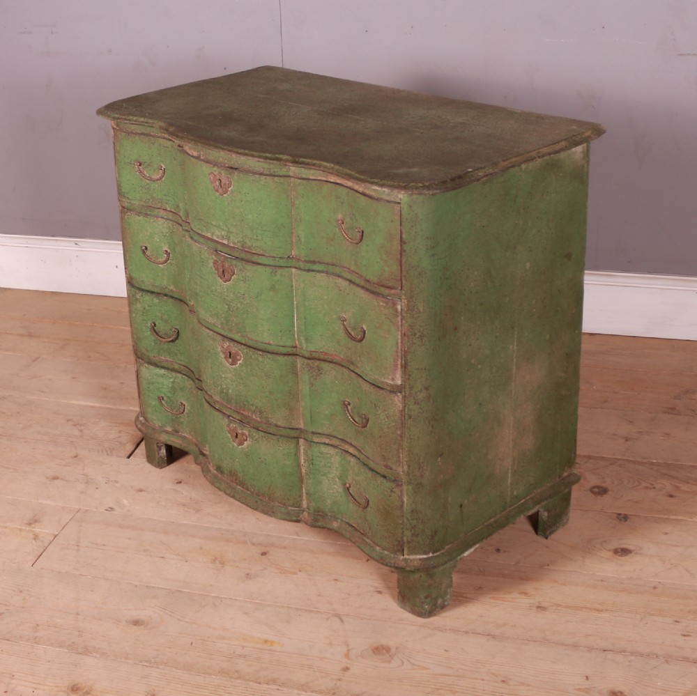 18th Century Dutch Serpentine Front Commode View VII