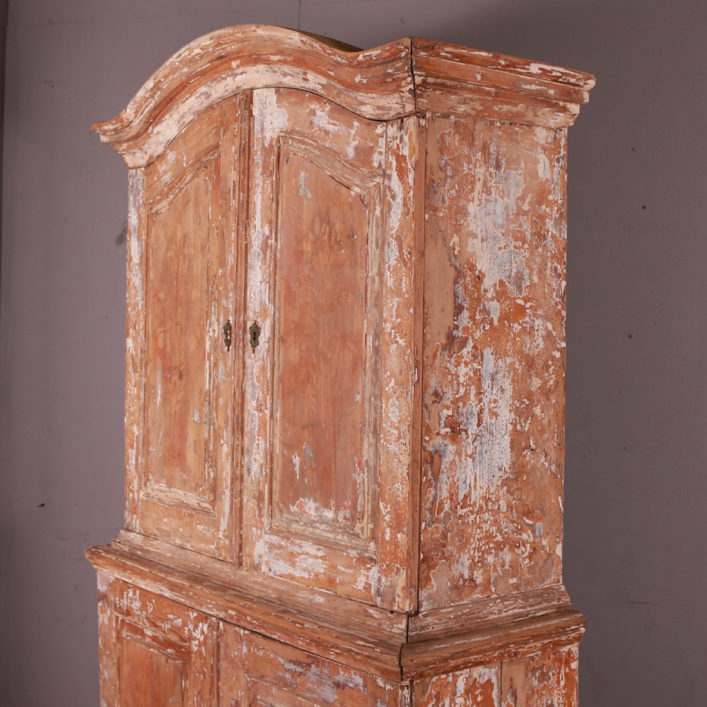 18th Century Swedish Linen Cupboard View IX