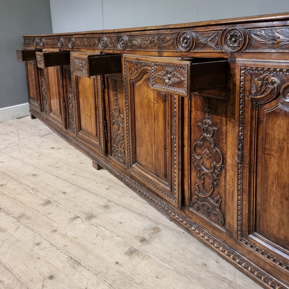 18th Century French Chateau Enfilade View IX