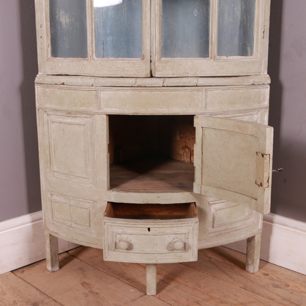 Narrow English Corner Cupboard View IV