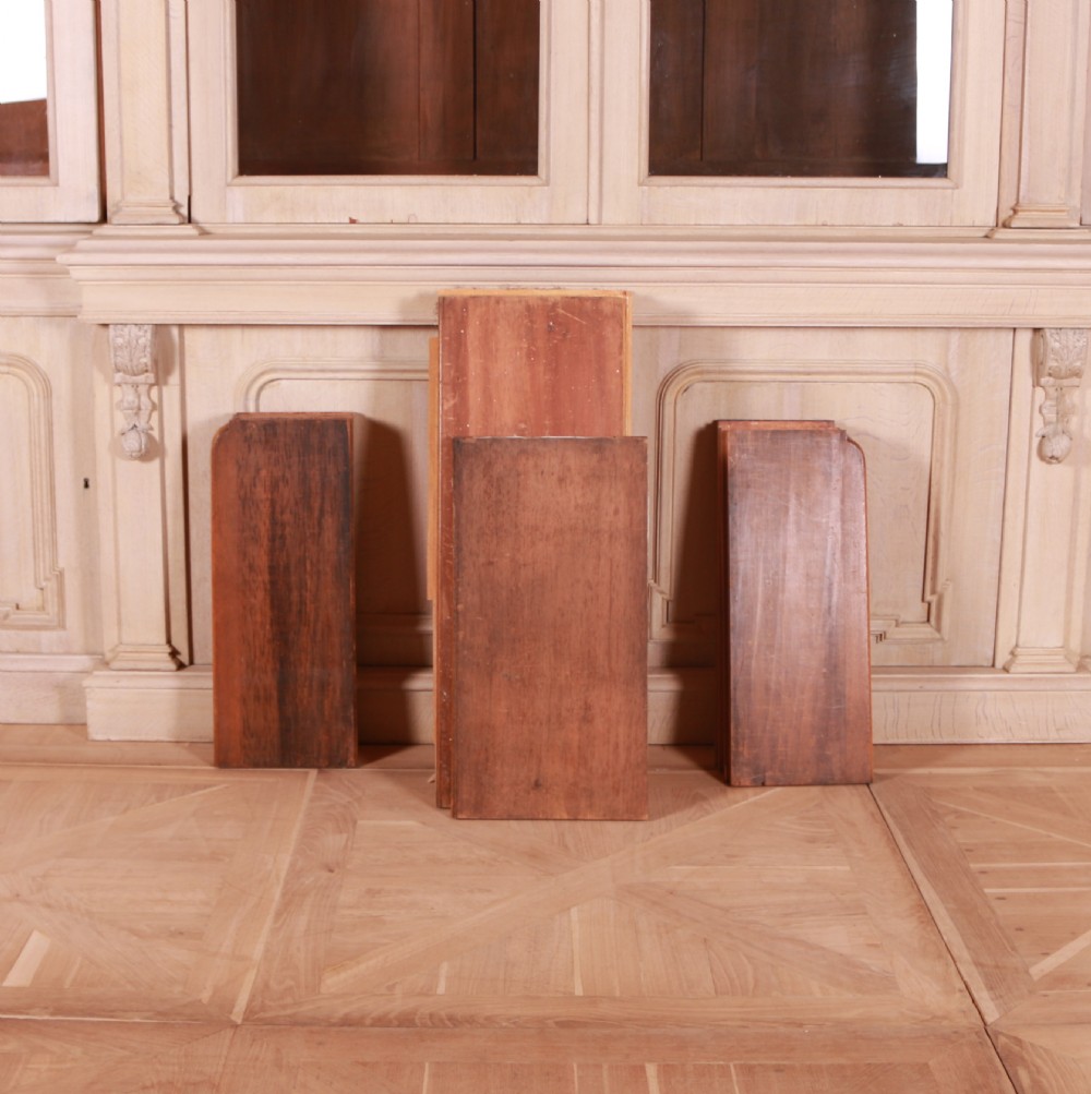 English Bleached Oak Bookcase View VII
