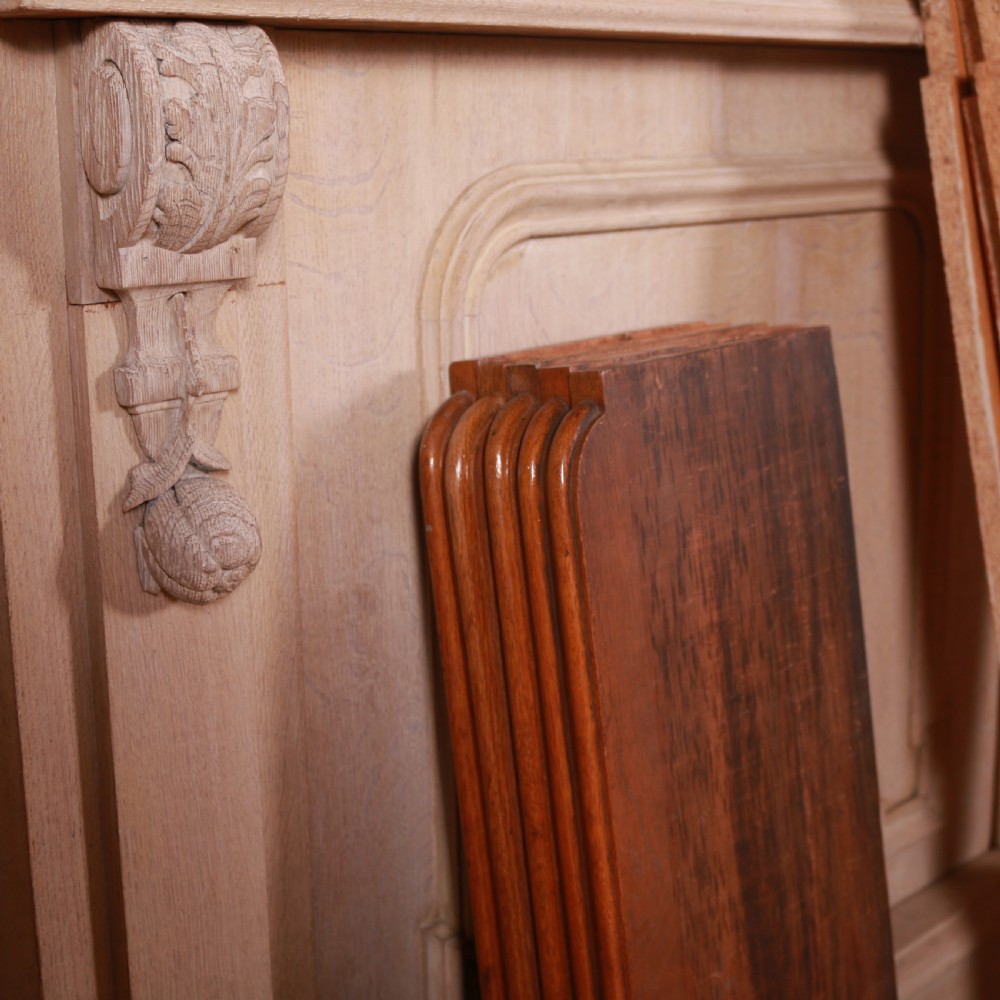 English Bleached Oak Bookcase View VIII