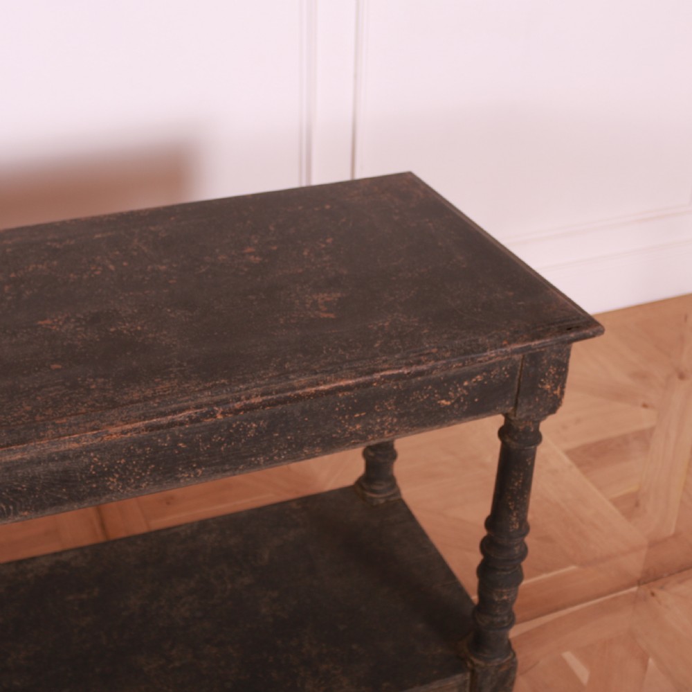 French Painted Drapers Table View V