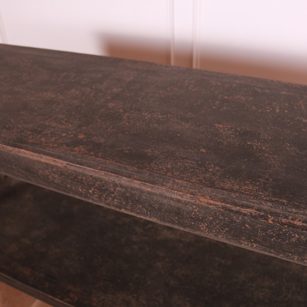 French Painted Drapers Table View VIII