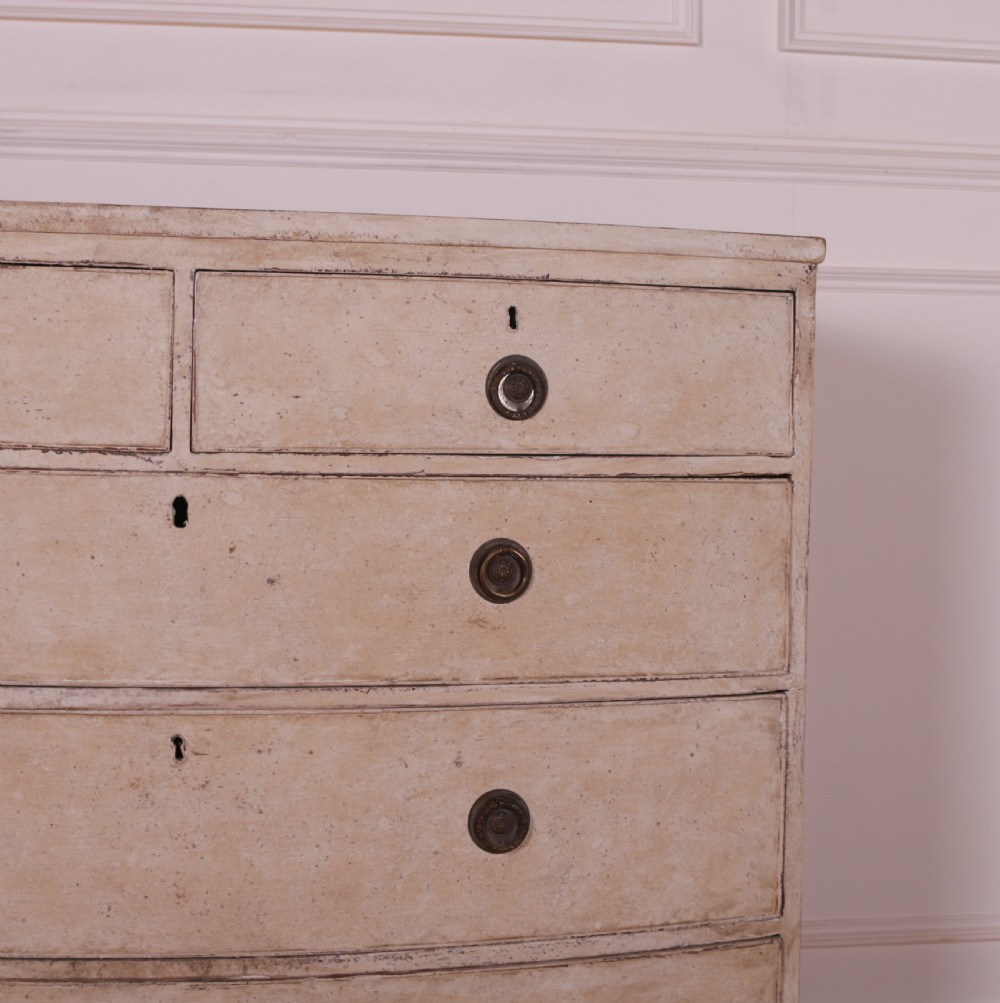 English Bowfront Chest of Drawers View V