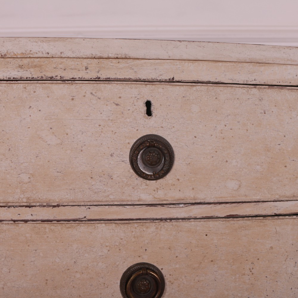 English Bowfront Chest of Drawers View VI