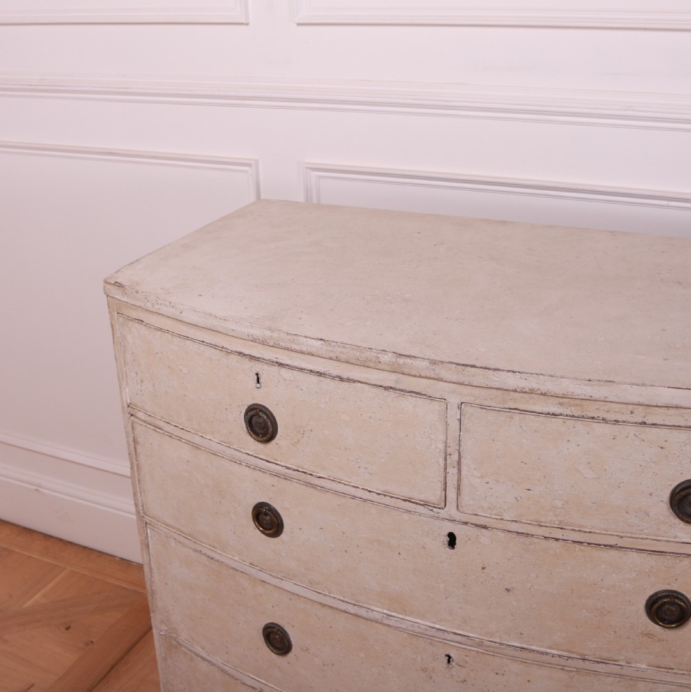 English Bowfront Chest of Drawers View VIII