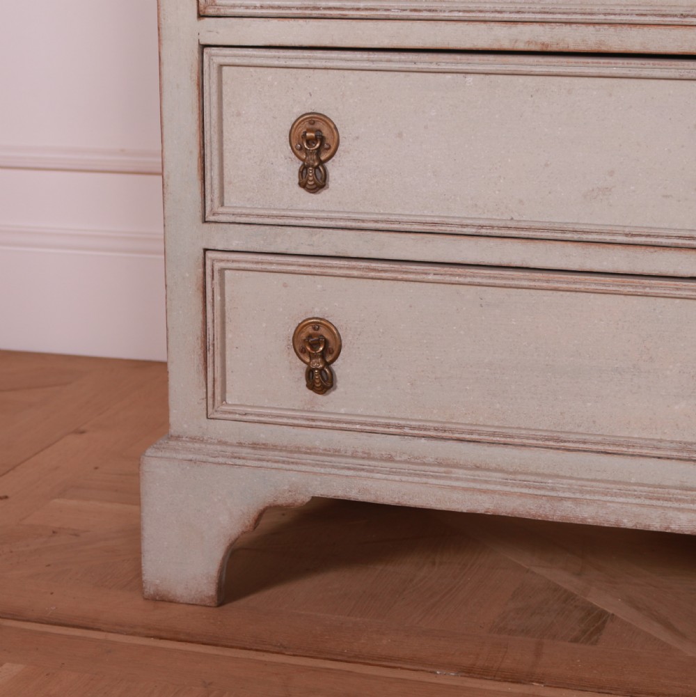 Pair of Painted Bedside Chest of Drawers View IV
