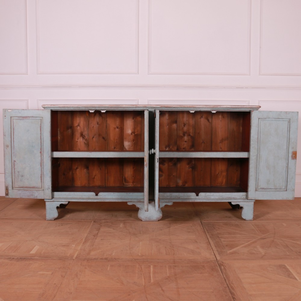 English Painted Dresser Base View IX