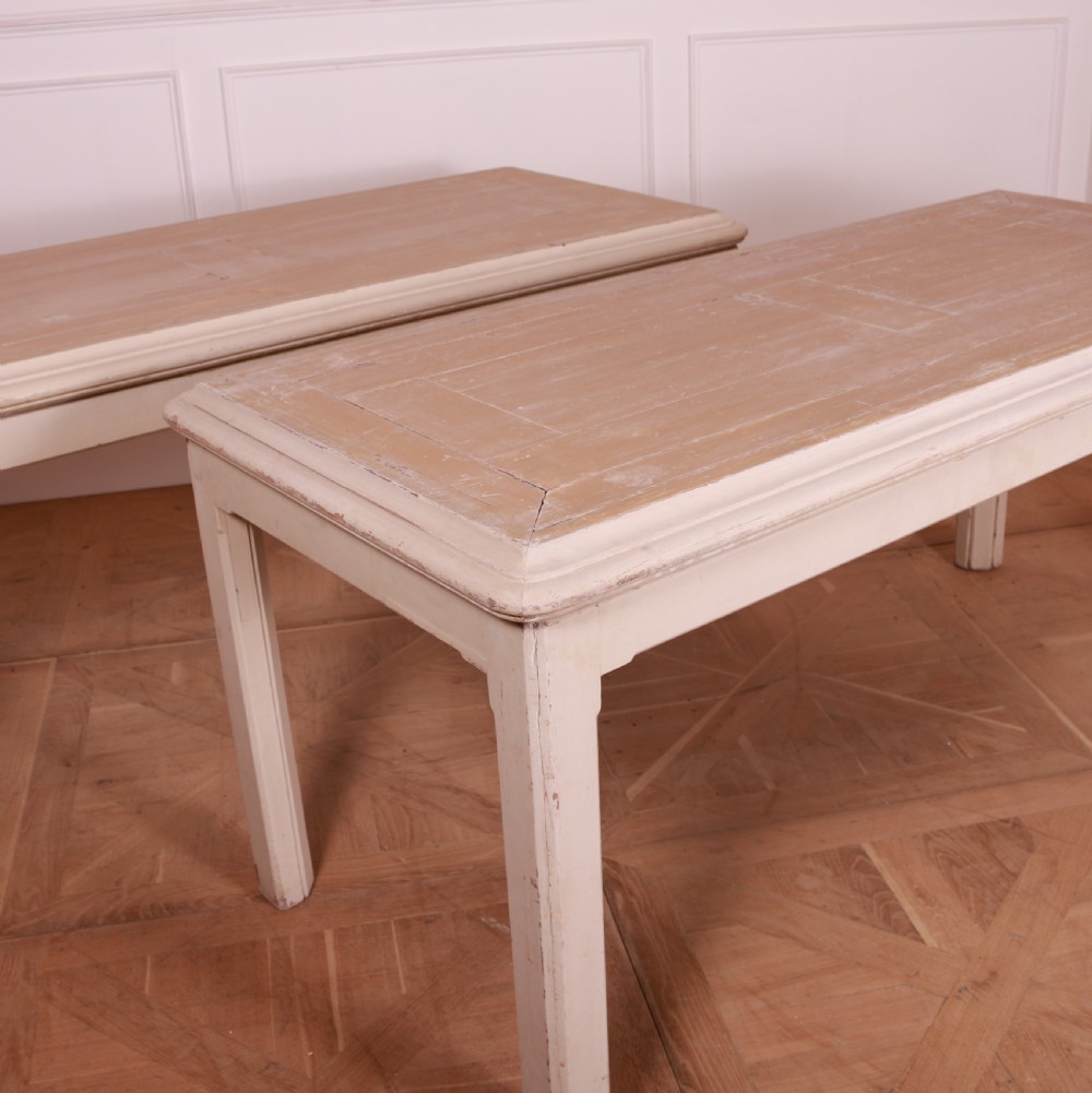 Pair of Country House Library Tables View II
