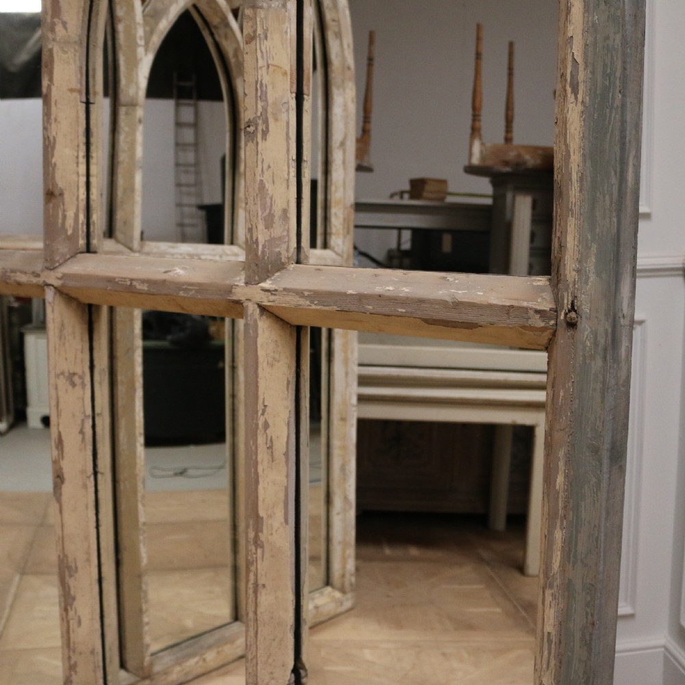 Huge Gothic Arched Window Mirrors View V