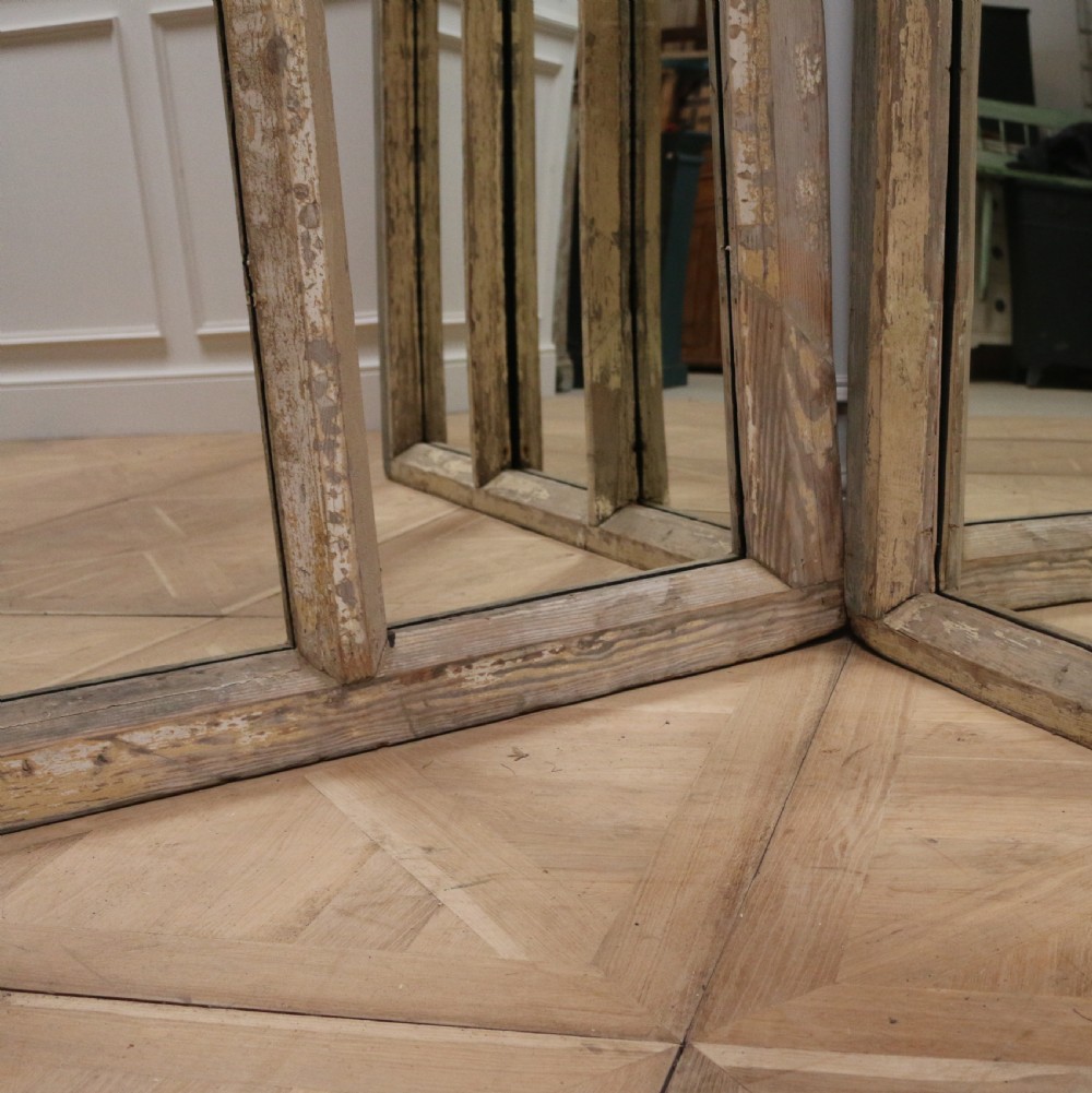 Huge Gothic Arched Window Mirrors View VI