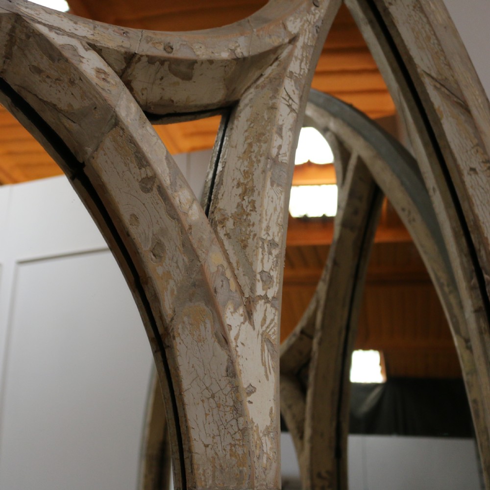 Huge Gothic Arched Window Mirrors View VII
