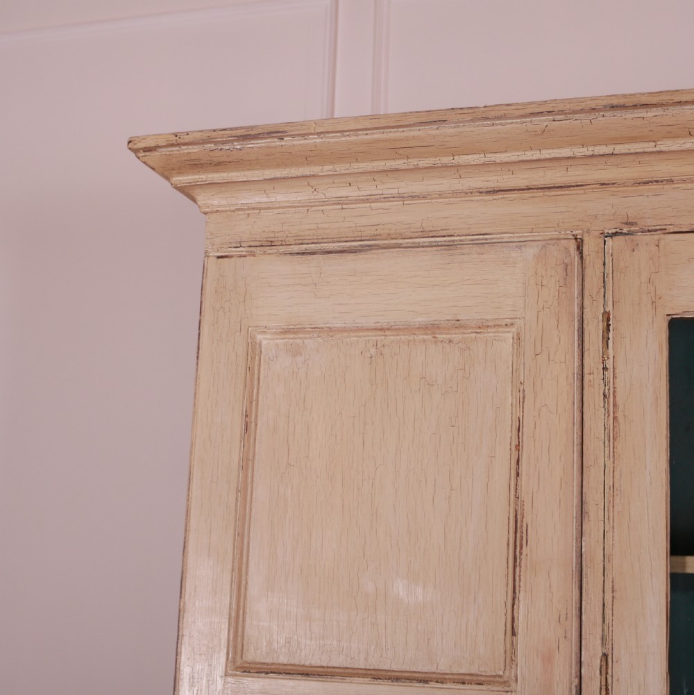 English Painted Housekeepers Cupboard View III
