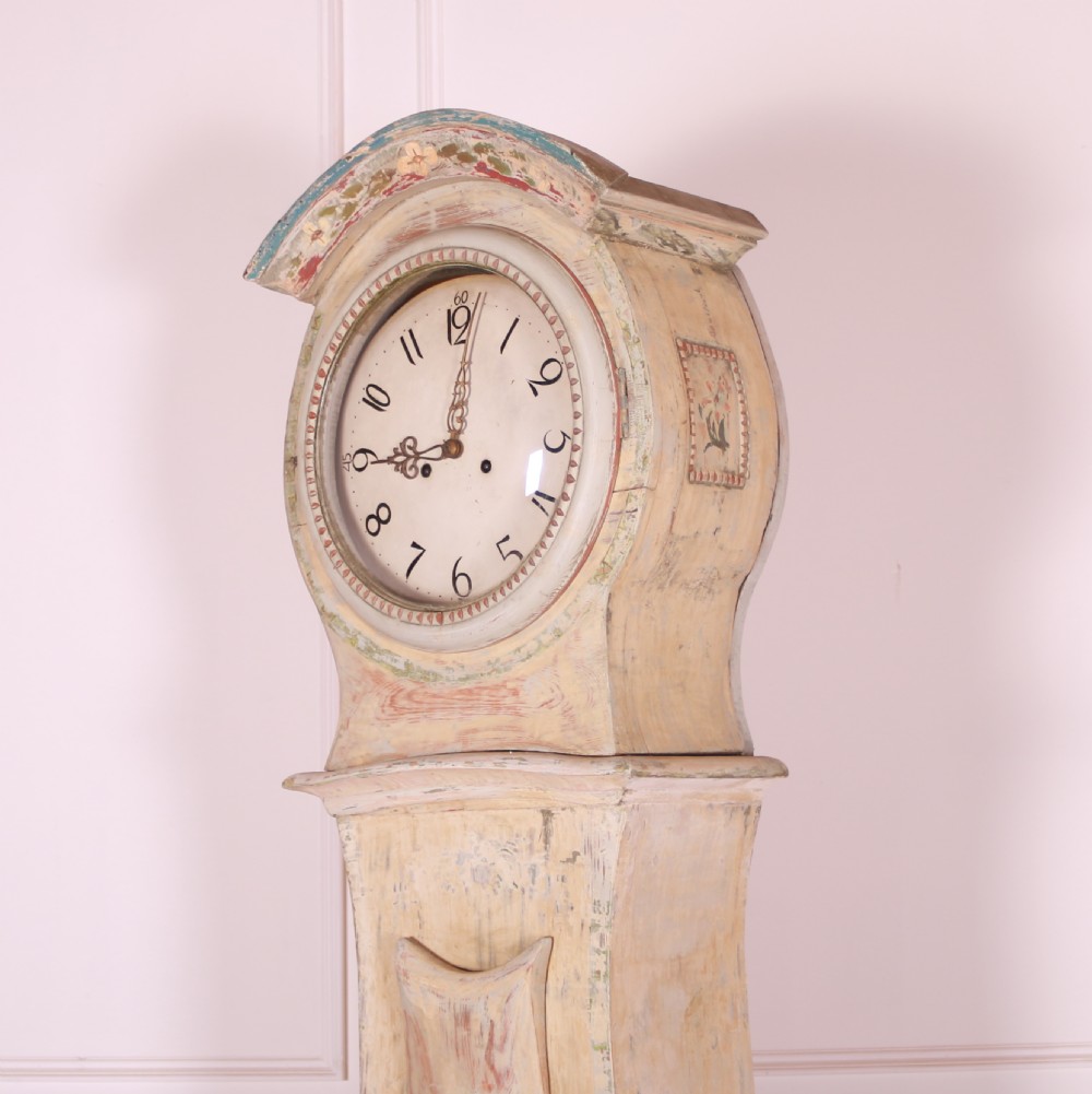 Swedish Original Painted Mora Clock View VII