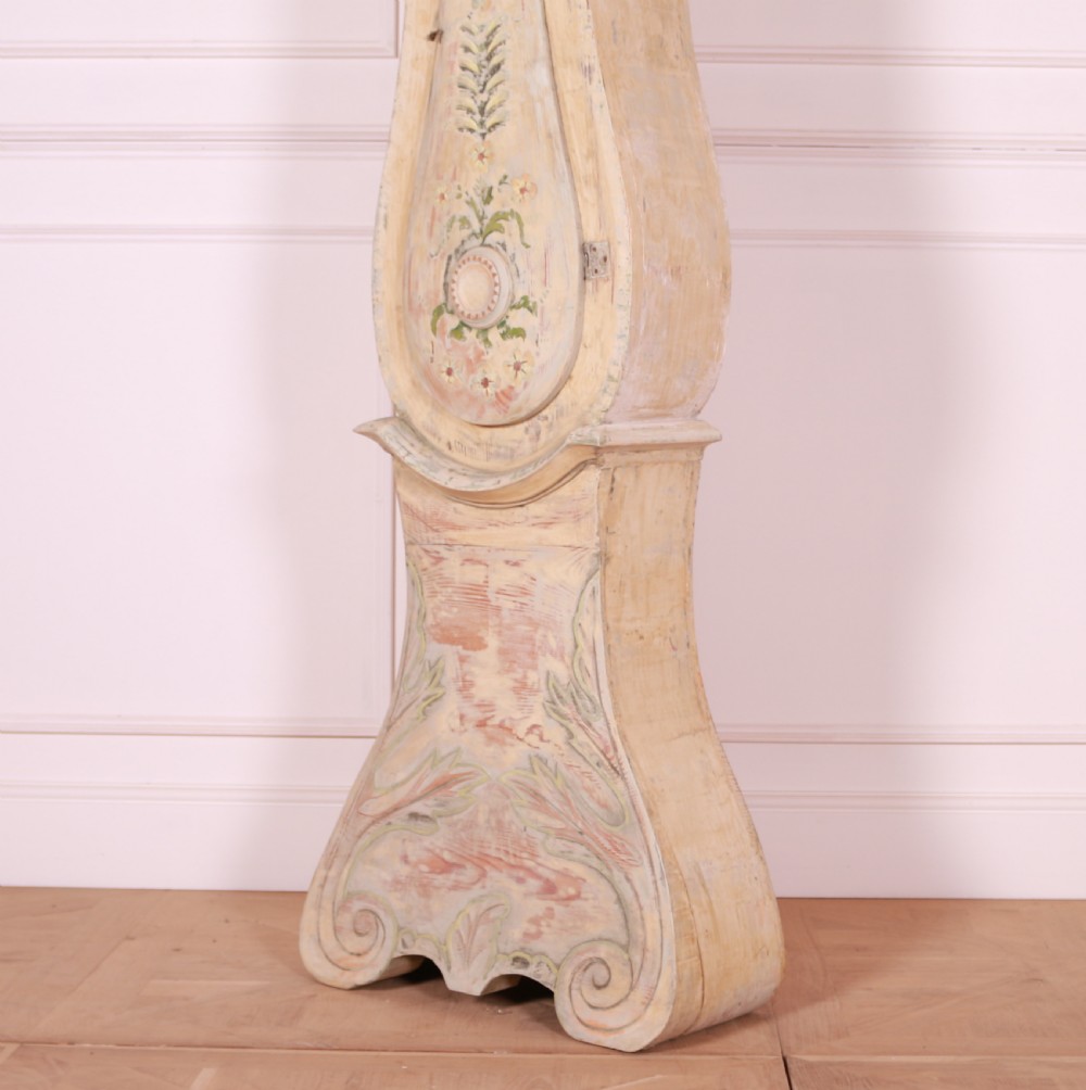 Swedish Original Painted Mora Clock View VIII