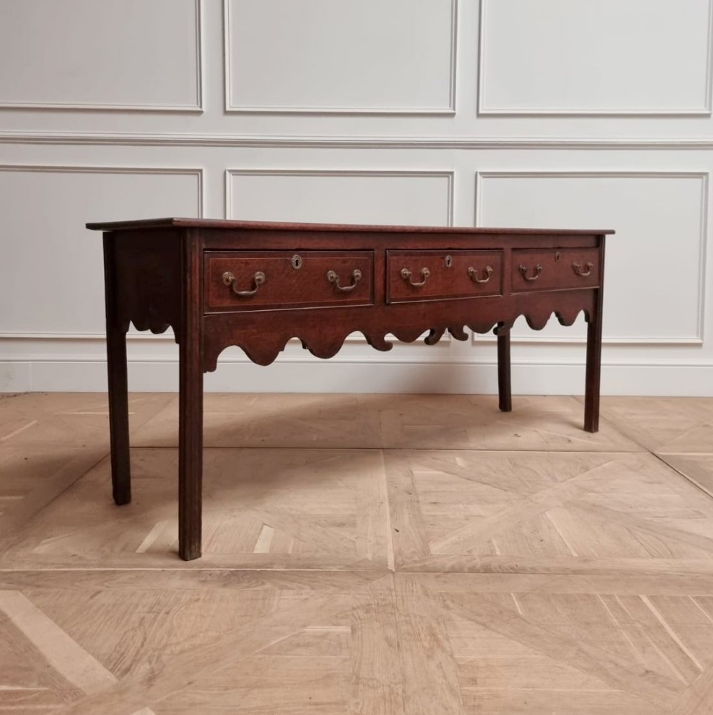18th Century Oak Dresser Base