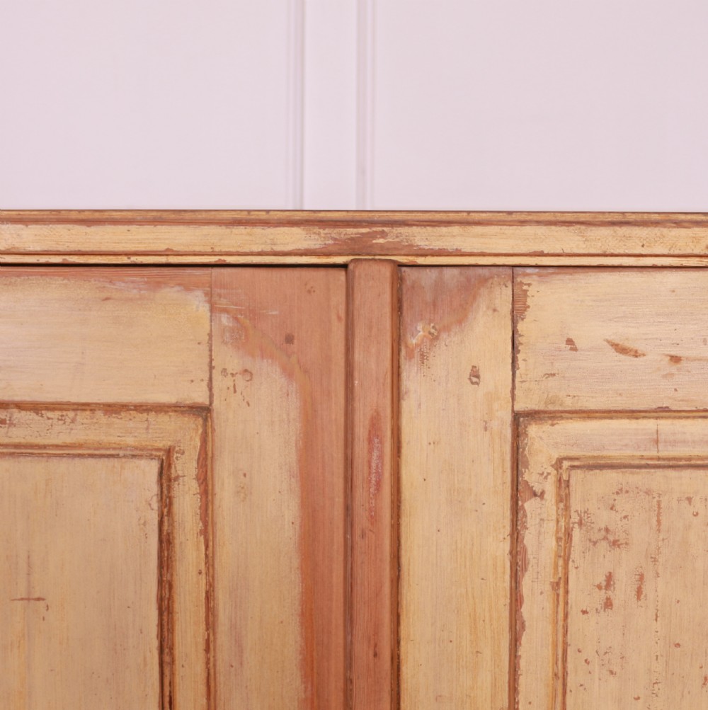 Swedish Original Painted Linen Cupboard View II