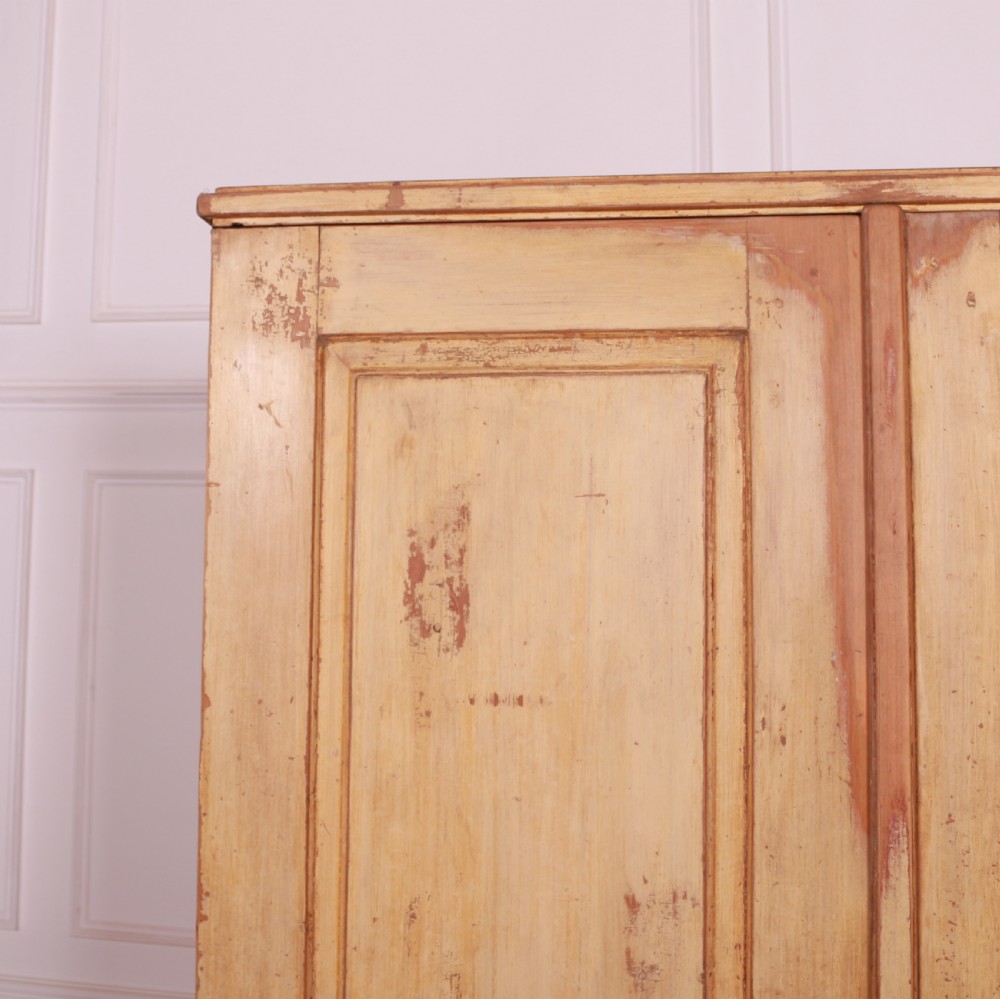 Swedish Original Painted Linen Cupboard View IV