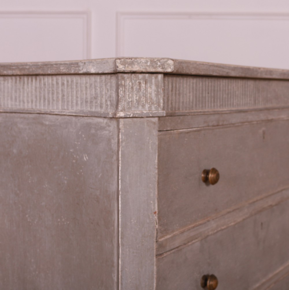 Swedish Painted Commode View III