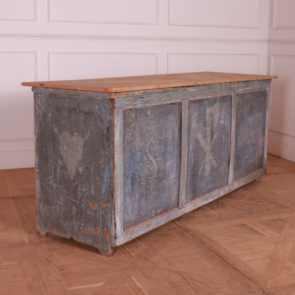 Spanish Painted Shop Counter View V