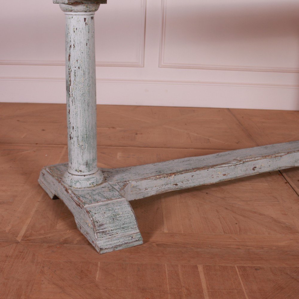 English Painted Tavern Table View II