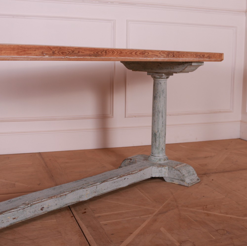 English Painted Tavern Table View III